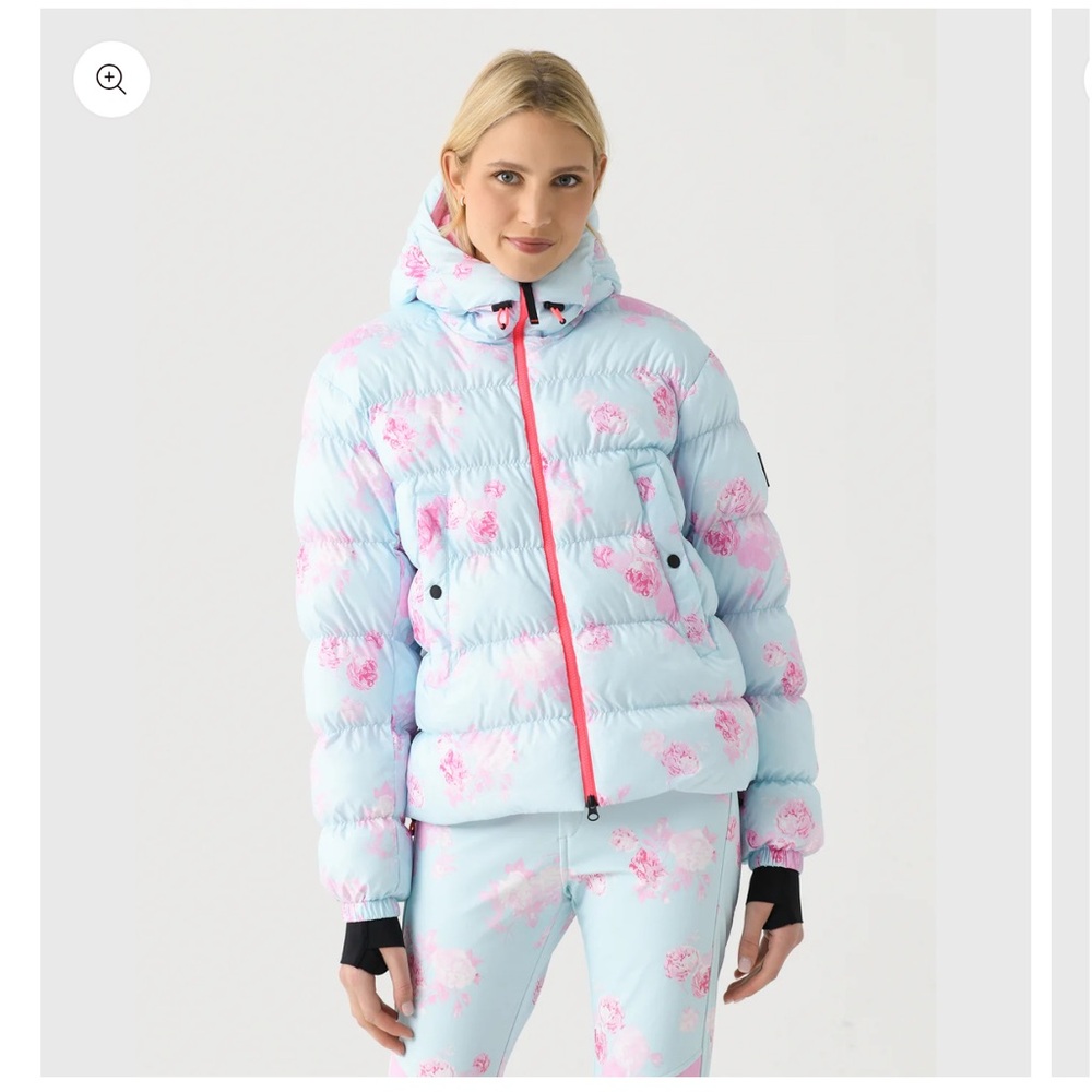 BOGNER FIRE + ICE X LOVESHACKFANCY WOMEN'S ROSETTA SKI JACKET